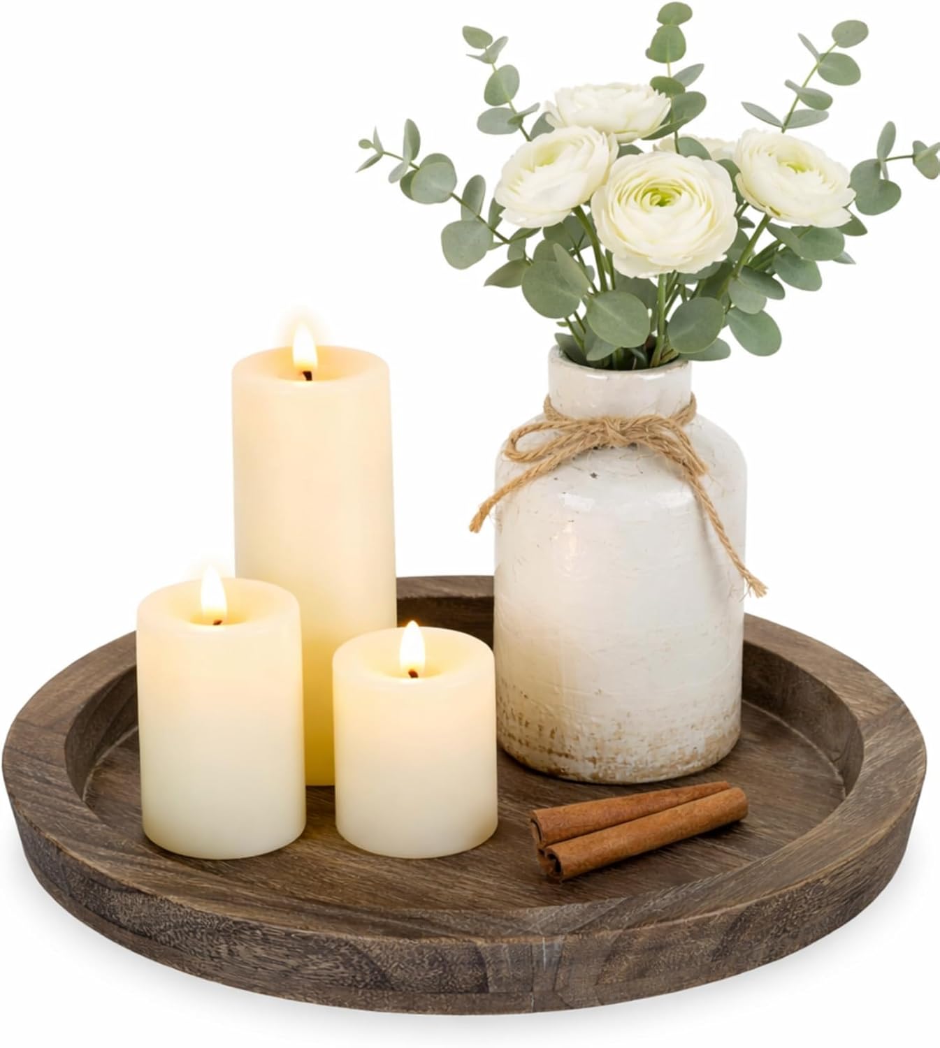 Rustic Coffee Table Decor Tray | Cozy Farmhouse Styling Ideas