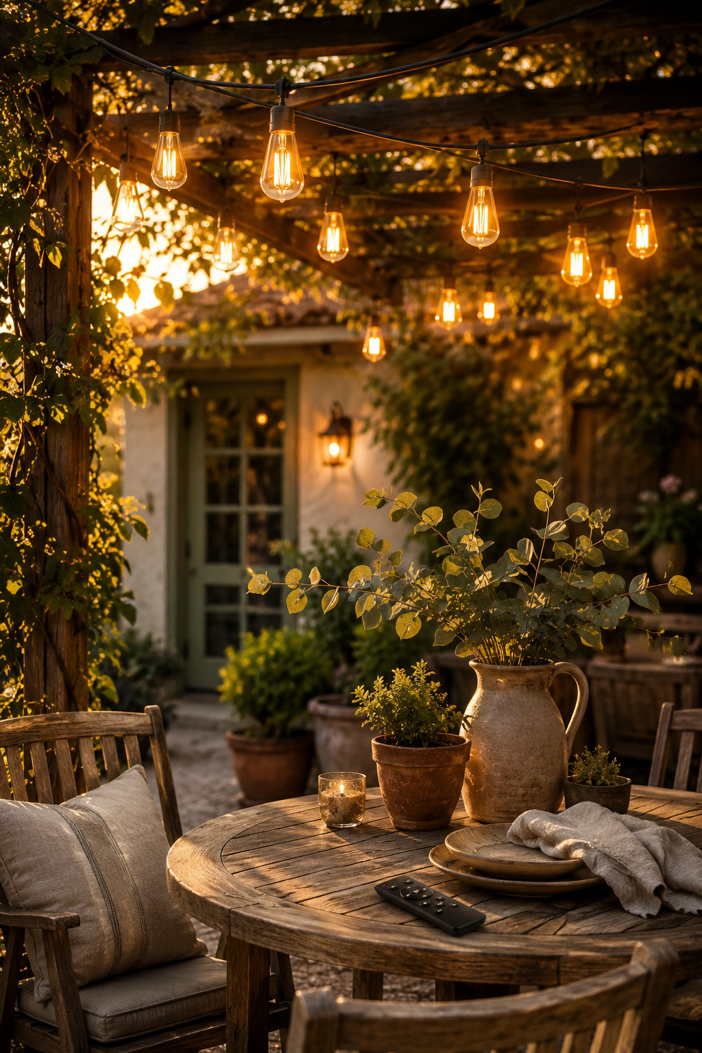 addlon Outdoor String Lights 50FT G40